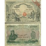 Banco de Portugal, Moeda Insulana, Azores, 10 mil reis, 30 September 1910, serial number R 0266...