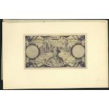 De Nederlandsche Bank, an essay on board for a 20 gulden, 30 March 1933, serial number BL 06449...