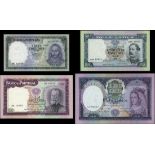 Portugal, Banco de Portugal, a complete set of 4 notes form the 1960-1961 issue, (Pick 163, 164...