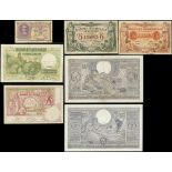 Banque Nationale de Belgique, 20 francs, 10 June 1914, (Pick 67, 74, 75, 106, 107)
