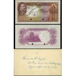 Portugal, Banco de Portugal, 20 escudos, specimen/proof, without date (1929-1940) or serial num...