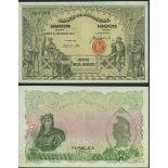 Portugal, Banco de Portugal, 10 mil reis, 30 September 1910, serial number HB 03313, (Pick 108)...