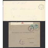 South West Africa South African Occupation Neuheusis: 1918 (21 Jan.) envelope to Windhoek beari...
