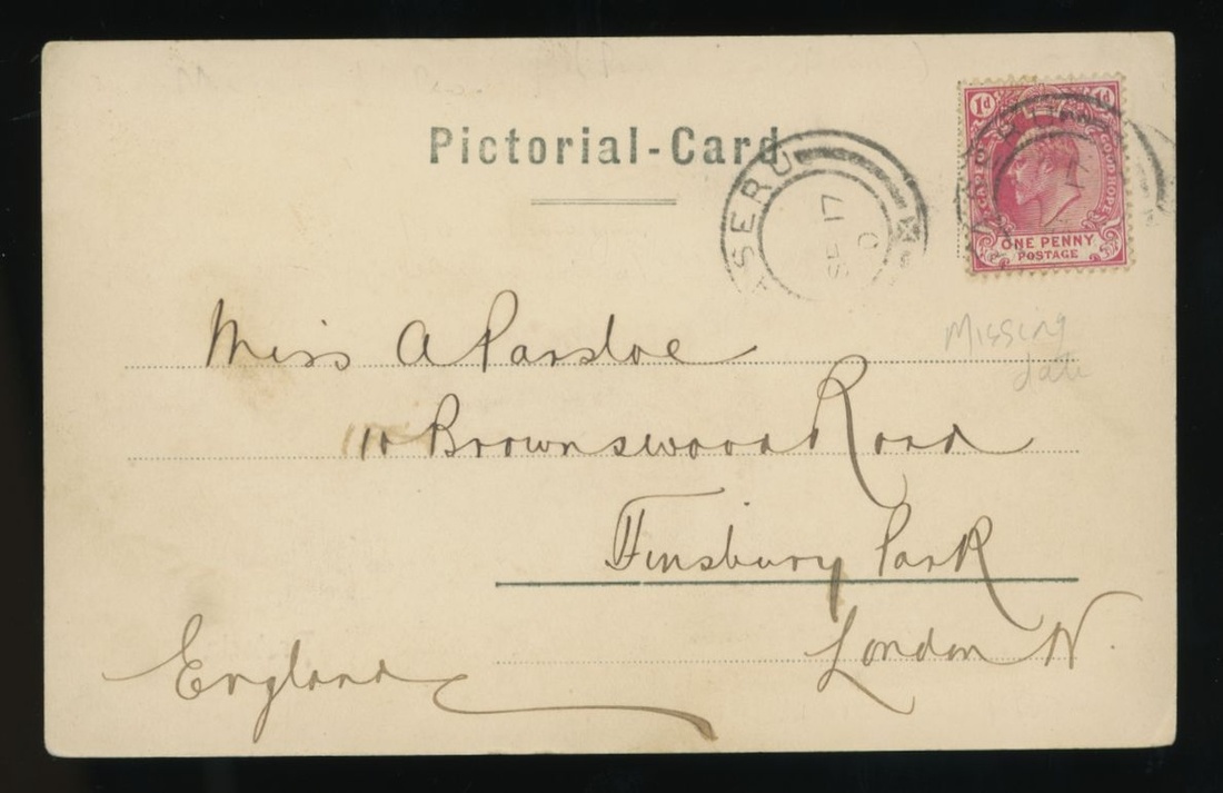Basutoland The Cape Post Office Period Later Cape Period 1905-10 selection of covers/cards, pic... - Image 7 of 14