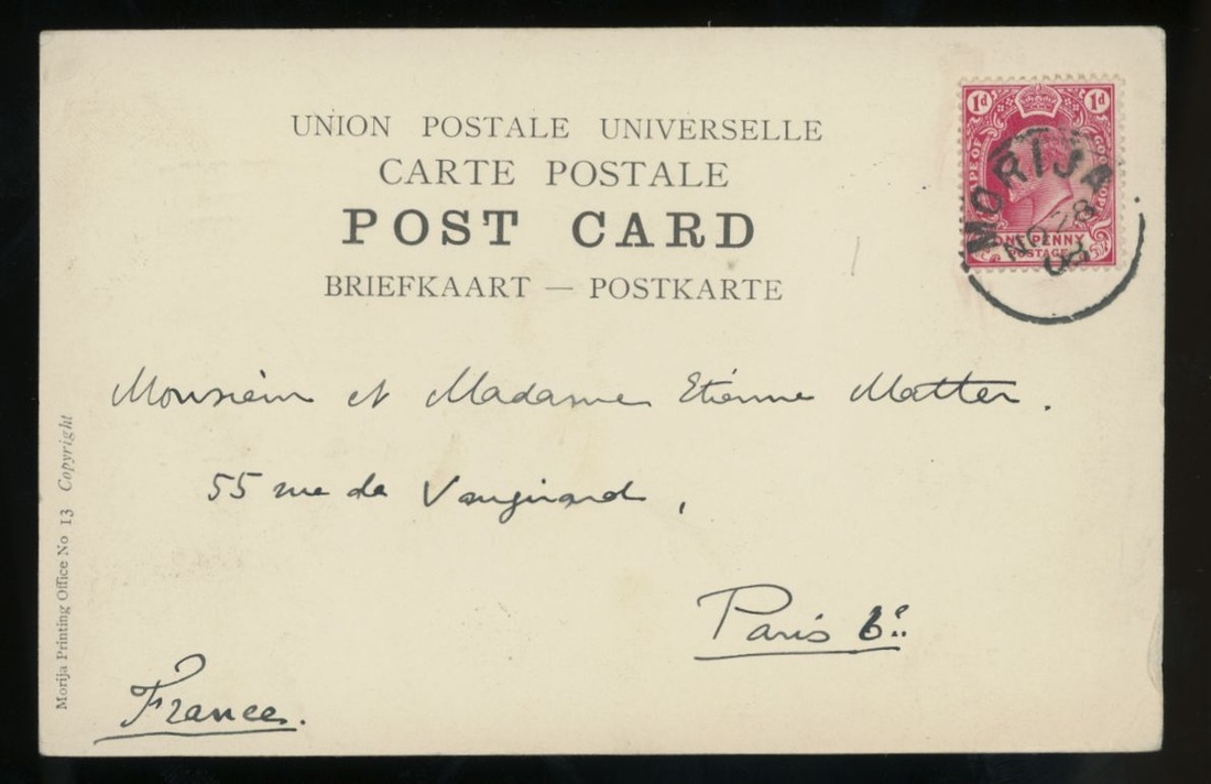 Basutoland The Cape Post Office Period Later Cape Period 1905-10 selection of covers/cards, pic... - Image 12 of 14