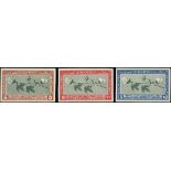 Egypt Royal Imperforates with "cancelled" on the reverse Commemoratives 1926 Cotton Congress se...