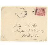 Basutoland The Cape Post Office Period Morija 1892 (9 July) and 1893 (22 June) envelopes ex the...