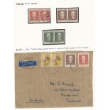 Netherlands New Guinea 1950-58 mint and used collection housed in a blue album,
