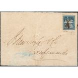Trinidad 1847 (16 April) "Lady McLeod" 1847 (1 July) entire letter from Gilbert Taylor at Port...