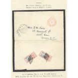 Egypt British Forces in Egypt Collection on pages including 1932-33 "Postal Seal" and "Letter S...