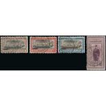 Egypt 1926 Port Fouad set of four each neatly cancelled;