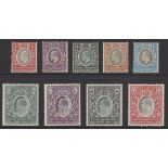 Nyasaland 1903-04 1d. to £1,