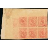 Great Britain King Edward VII Issues The following six lots are slightly oversize proofs produc...