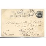 Basutoland The Cape Post Office Period Later Cape Period 1903-09 group of four missionary usage...