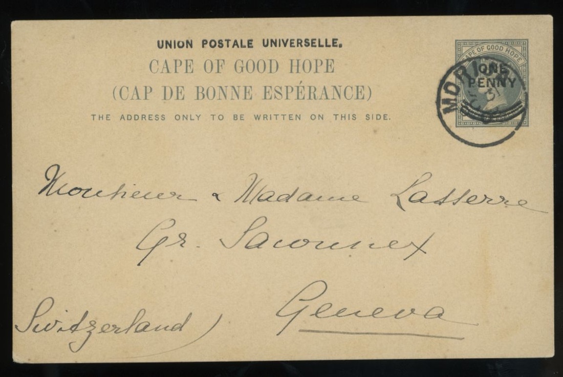 Basutoland The Cape Post Office Period Later Cape Period 1905-10 selection of covers/cards, pic... - Image 11 of 14