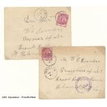 Basutoland The Cape Post Office Period The Boer War Prisoner of War Mail Mail to St. Helena 190...