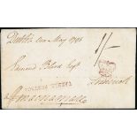 Great Britain Postal History 1795 (1 May) entire letter from Dublin to Limerick