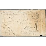 Basutoland The Moirosi Campaign 1879 (early June) soldier's envelope (opened-out) "From Pt. W....