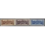 Egypt Royal Imperforates with "Cancelled" on the reverse Commemoratives 1936 Anglo-Egyptian Tre...