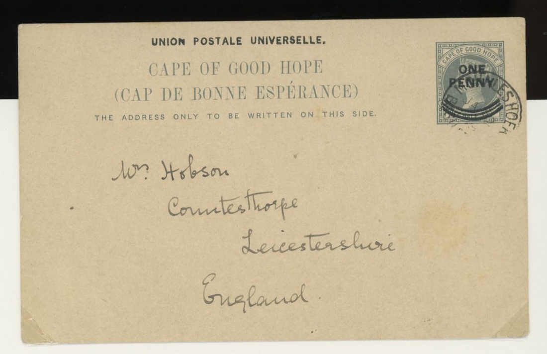 Basutoland The Cape Post Office Period Later Cape Period 1905-10 selection of covers/cards, pic... - Image 13 of 14