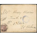 Basutoland The Cape Post Office Period The Boer War Prisoner of War Mail Mail to St. Helena 190...