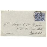 Basutoland The Cape Post Office Period Interprovincial Period 1911 (11 Apr.) envelope from Mase...