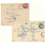 Basutoland The Cape Post Office Period The Boer War Prisoner of War Mail Mail to St. Helena 190...