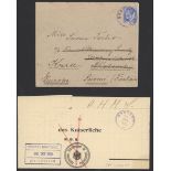 South West Africa South African Occupation Ondonga: 1916 (Oct.) printed Weather Report to Windh...