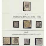 Cape of Good Hope Boer War Collection of stamps, covers (21) and one front, showing a wide vari...