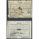 Banco di S.Monte della Pieta'di Roma, a selection (Pick S307, 308, 340, 341),