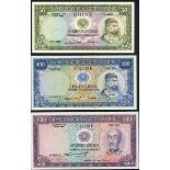 Banco Nacional Ultramarino, 50, 100, 500 Escudos, 1971, serial number 798098, 755378, 199342, (...