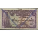 Banque de Syrie et du Liban, 10 Livres, 1st September 1939, serial number L/AL 068,955, (Pick 4...