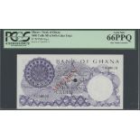 Bank of Ghana, specimen colour trial 1000 Cedis, ND (c.1965), serial number A/1 000000, (Pick 9...