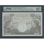 Banque de France, 1000 Francs, 28th November 1940, serial number O.625 159, (Pick 96a),