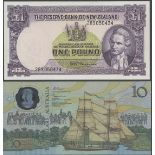 Reserve Bank of New Zealand, £1, ND (1960-67), serial number 289050434, (Pick 159d., 49b.)