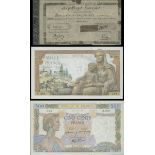 Consulate issue (1799-1804), France, 25 francs, 'Bon au porteur', serial number 9156, year 8, (...