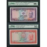 Banco Nacional Ultramarino, Portugese Guinea, 1000 Escudos, 500 Escudos, 30th April 1964, 27th...