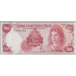 Cayman Islands Currency Board, $10, law of 1971 (1972), prefix A/1, (Pick 3a, TBB B103a),