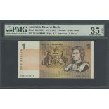 Australia Reserve Bank, $1, ND (1983), DHN 400000, (Pick 42d),