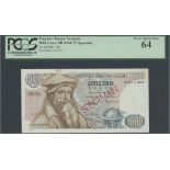 Nationale Bank van Belgie, specimen 1,000 francs, ND (1961-75), serial number 0000 A 000, speci...