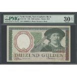 De Nederlandsche Bank, 1000 gulden, 1956, serial number DO 008613, (Pick 89),