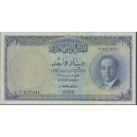 National Bank of Iraq, 1 dinar, 1947, prefix K/1, (Pick 29, TBB B203a),