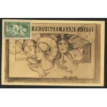 France 1927-31 Caisse d'amortissment 1931 Provinces 1f. 50 + 3f. 50 green, unmounted mint and a...