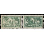 France 1927-31 Caisse d'amortissment 1931 Provinces 1f. 50 + 3f. 50, unmounted mint examples sh...