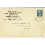 France 1928 "Ile de France" Issue 10fr. on 1fr.50c. blue, an uncommonly well centred and fresh...