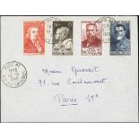 France 1949 Telephone and Telegraph Centenary 25f. Emile Baudot, error of date "1848" for "1845...