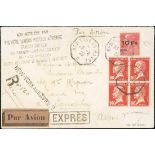 France 1928 "Ile de France" Issue 10fr. on 90c. red, in an attarctive rose shade,