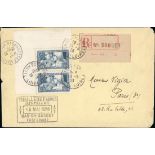 France 1927-31 Caisse d'amortissment 1928 Workers 1f. 50 + 8f. 50 blue, type I, vertical pair f...