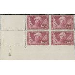 France 1927-31 Caisse d'amortissment 1930 Sourire de Reims 1f. 50 + 3f. 50 reddish purple, coin...