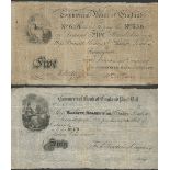 Commercial Bank of England, £5, ND (1834-1840), serial number 656, (Outing 180 for Bank),